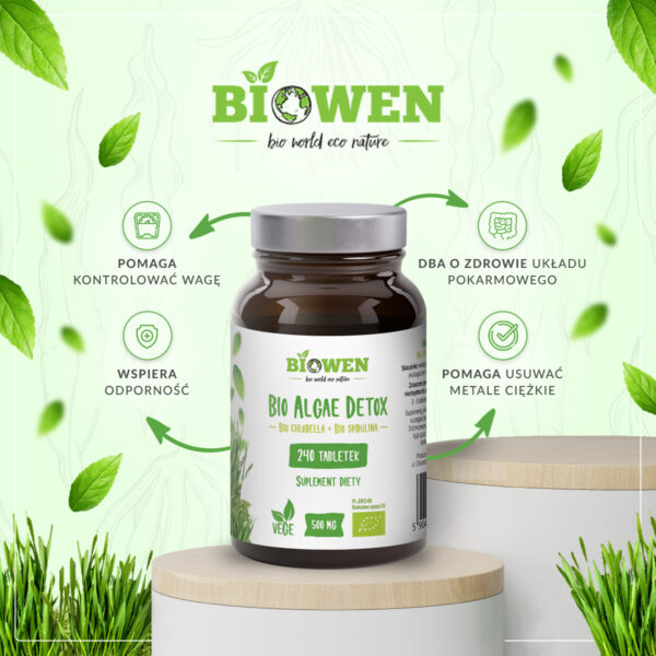 bio algae detox biowen właściwości