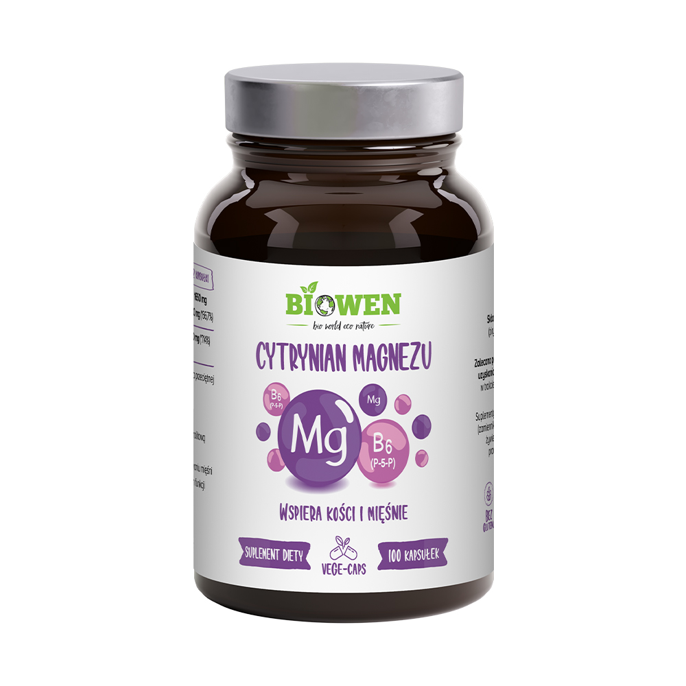 Biowen Cytrynian magnezu