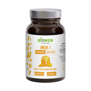Omega 3 660 mg EPA, 440 DHA Biowen - 90 kapsułek