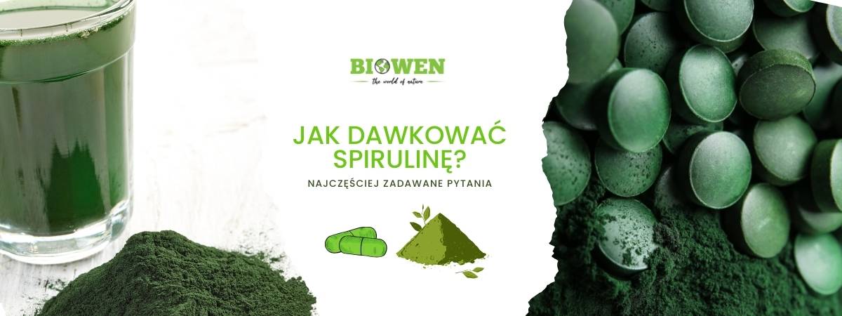 Jak dawkować spirulinę - obrazek FAQ