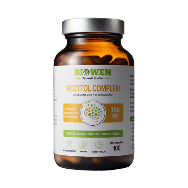 Inozytol Complex Biowen - wsparcie układu nerwowego i hormonalnego