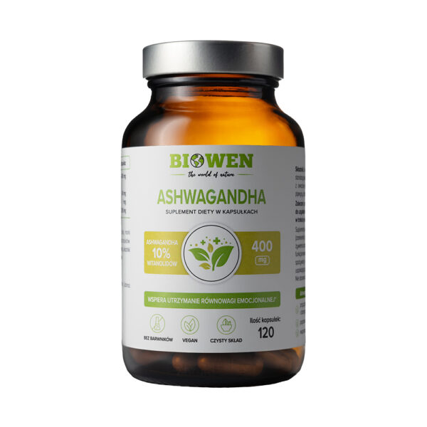 Ashwagandha Biowen - wspiera zdrowie emocjonalne