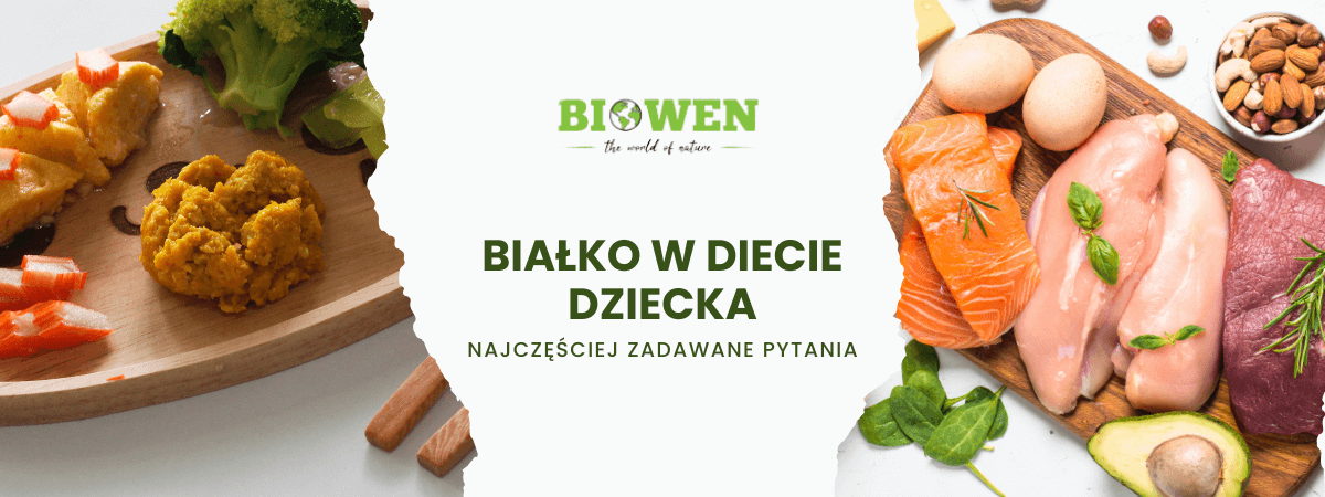 Białko w diecie dziecka FAQ  -obrazek poglądowy